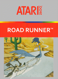 Road Runner Atari 2600  box art